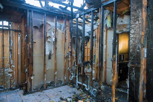 Professional Soot Cleanup technician working in Oaks, PA
